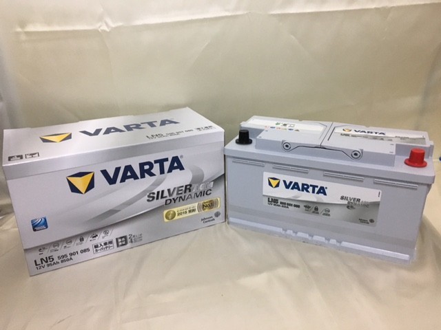 2021年新作入荷 VARTA バルタ 欧州規格バッテリー Silver Dynamic LN5