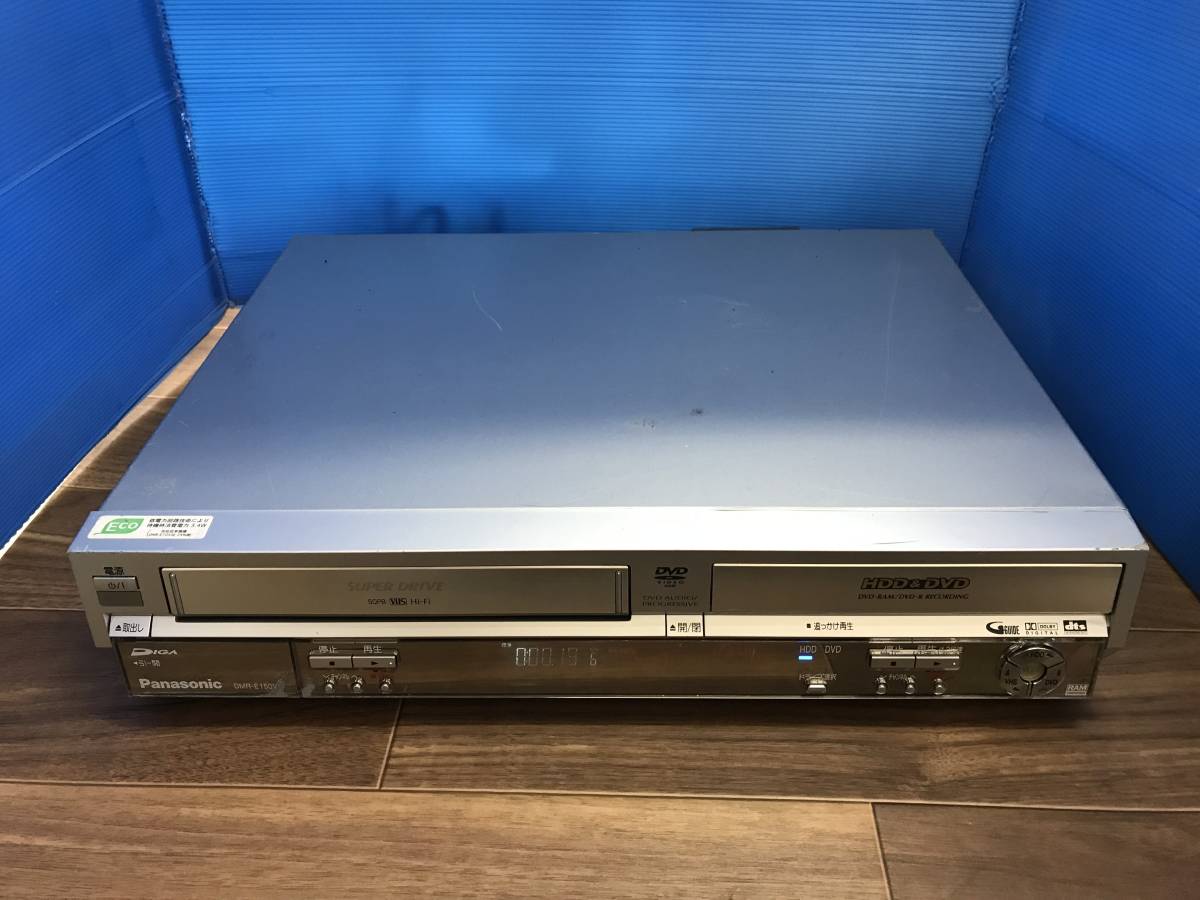 沸騰ブラドン パナソニック 中古品B-2675 DMR-E150V VHS一体型HDD