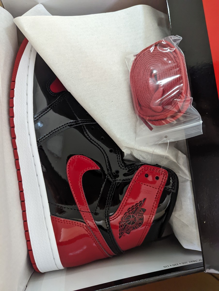 Nike Air Jordan 1 High OG Patent Bred 27.5 ナイキ エアジョーダン パテントブレッド