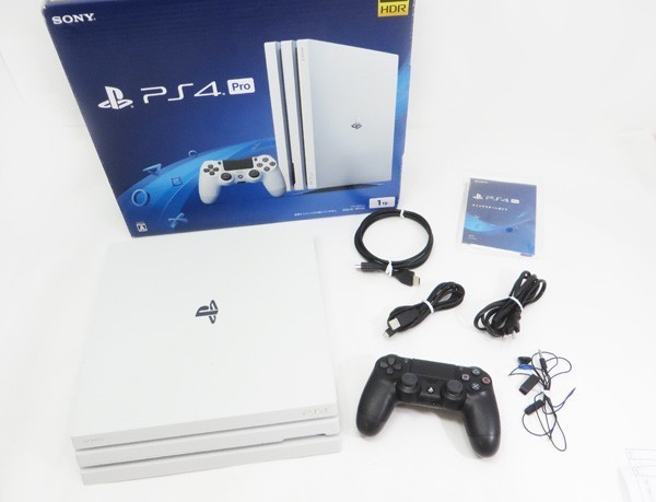 ♪○【SONY ソニー】PS4 Pro本体 1TB CUH-7200B グレイシャー