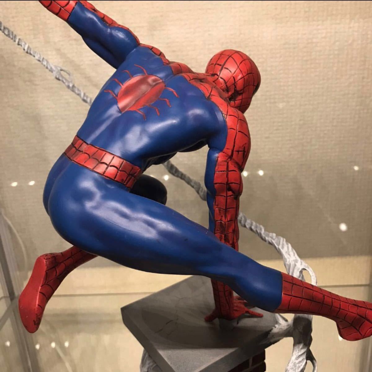 限定品 スパイダーマン スタチュー フィギュア 置物 限定品 スパイダーマン スタチュー フィギュア 置物