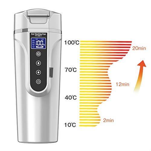 信頼 湯沸し器 加熱保温 カー用 トラック用dc12v 24v 450ml大容量 40 100 車載電気ケトル 新品特価 湯ボルト 車中泊 電気ポット 電気ケトル Www Villanideluca Com