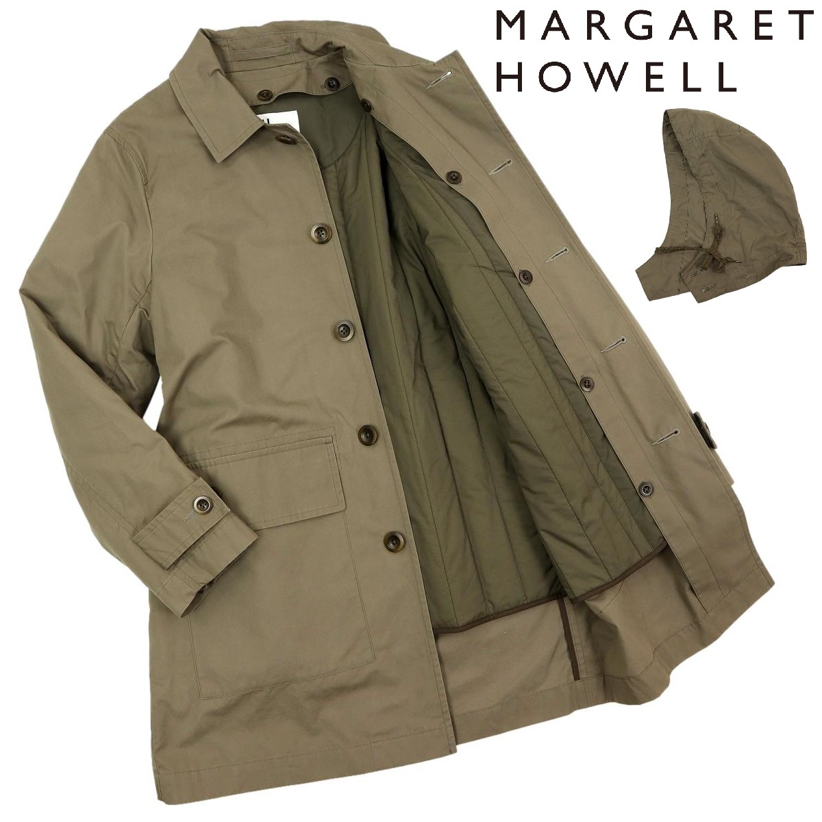 S2091】【ライナー付】MARGARET HOWELL MHL. マーガレットハウエル