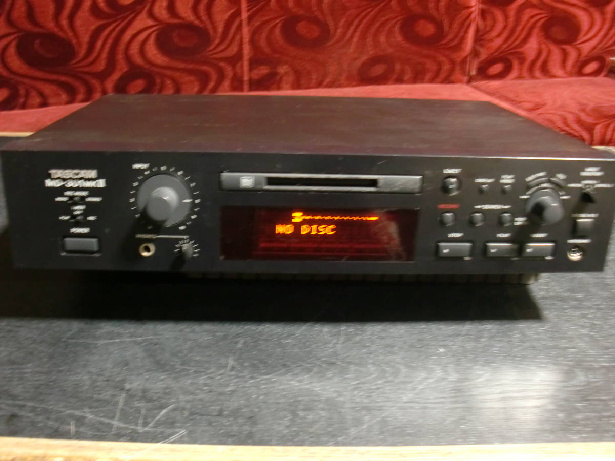 TASCAM MD-301MKⅡ MDデッキ 品 TASCAM MD-301MKⅡ MDデッキ 品