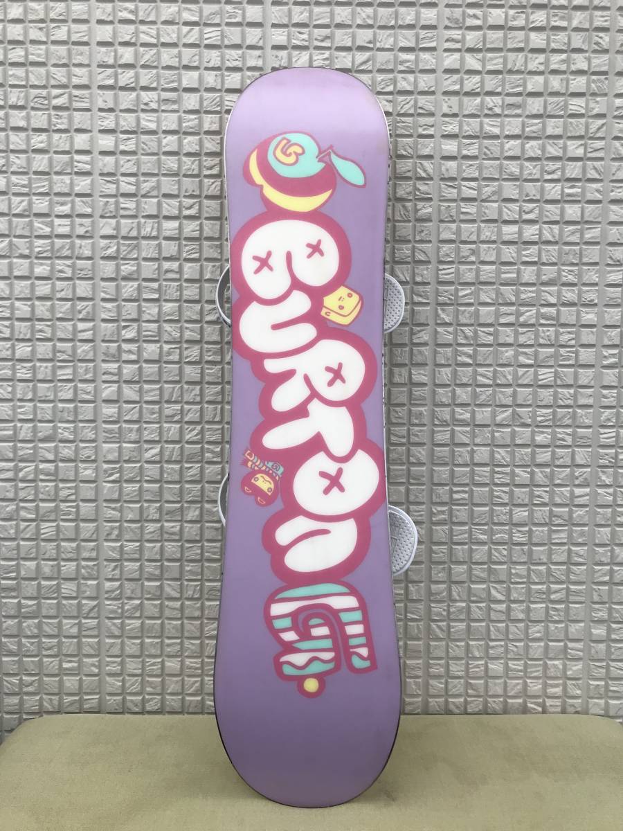 BURTON　KIDS　バートン　キッズ　スノーボード　ビンディング　セット　BURTON CHICKLET 101cm / FREESTYLE JR _画像9