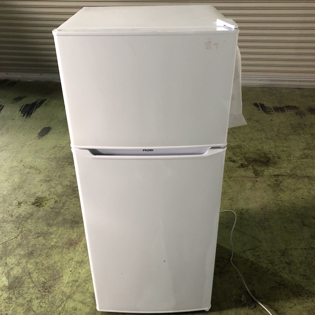 U0125-1 Haier ハイアール 冷凍冷蔵庫 JR-N130A 2ドア 130L 2021年製 ホワイト 単身 家電 直接引取OK 