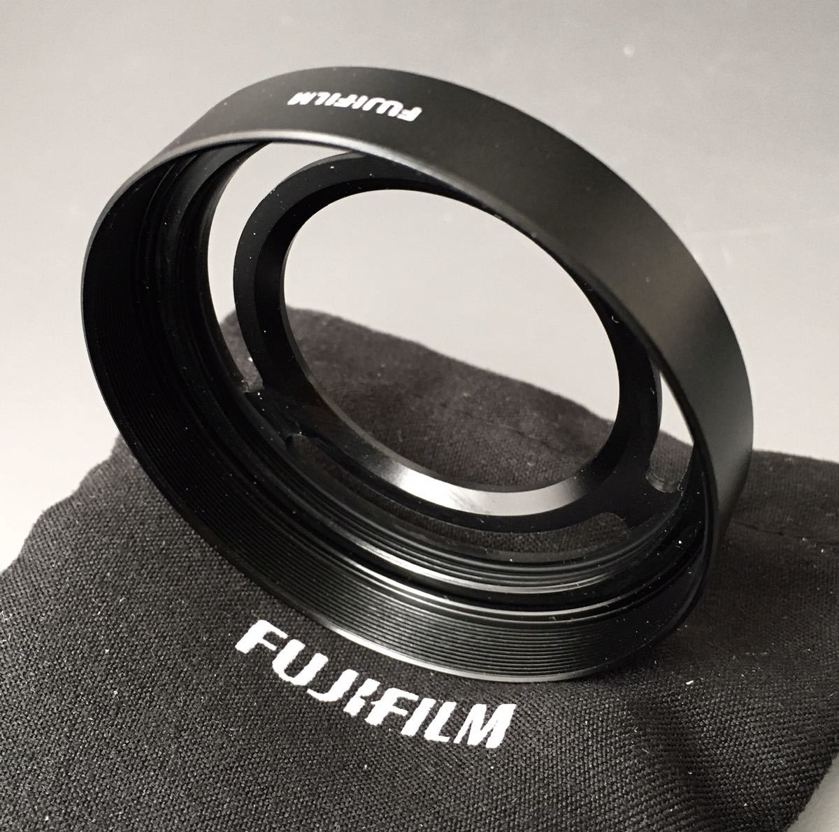 FUJIFILM LH-X10 富士フイルム純正 レンズフード & キャップ 対応機種 