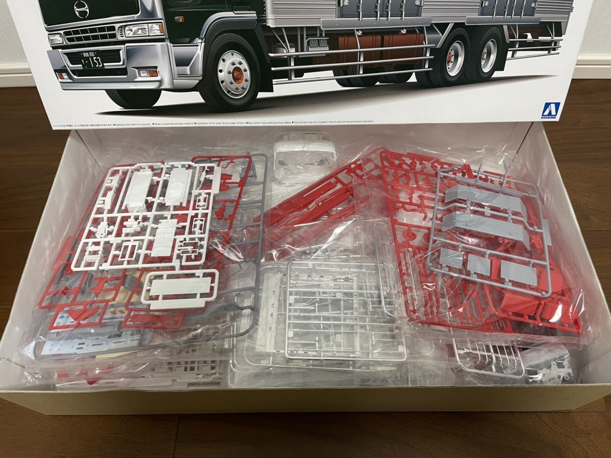 アオシマ 日野 プロフィアテラヴィFR ハイスターW観音扉 HEAVY FREIGHT
