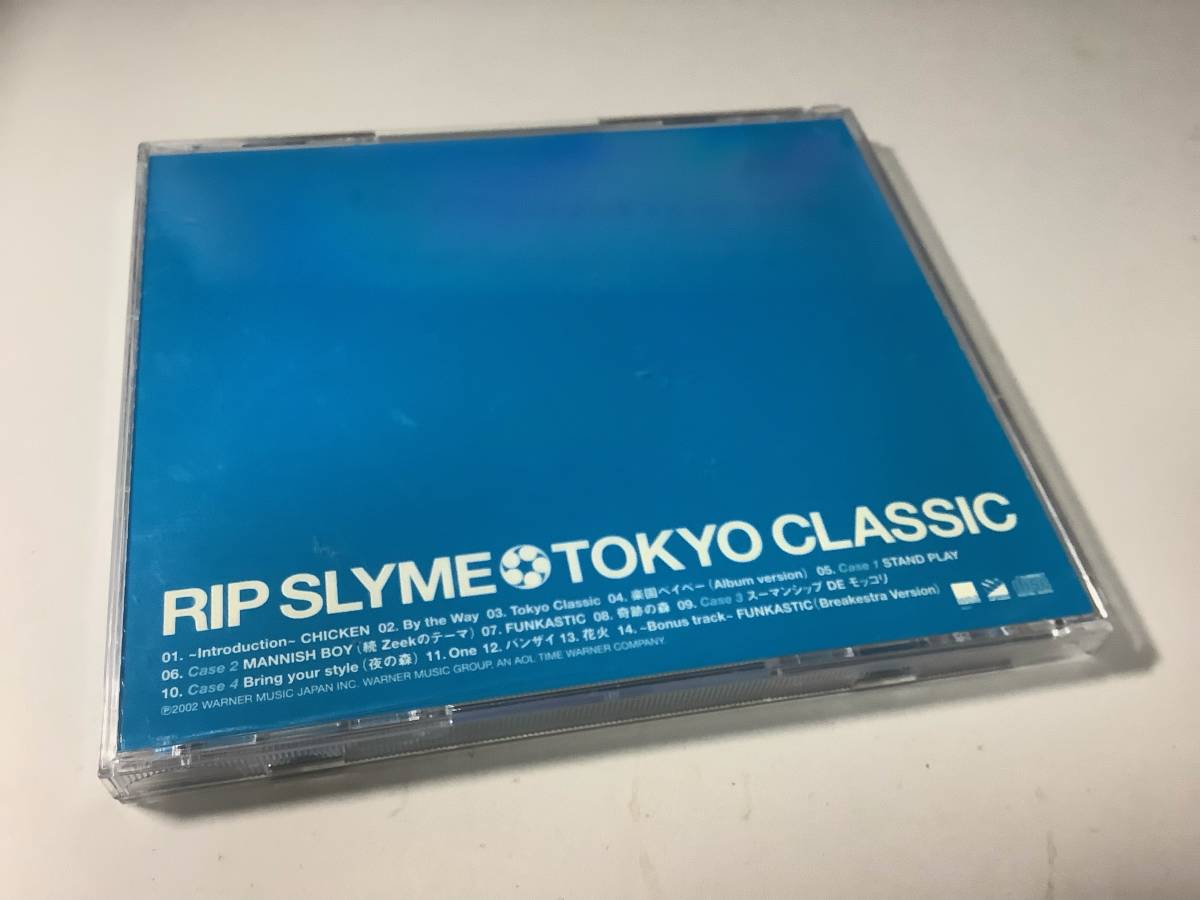 ★RIP SLYME(リップスライム)「TOKYO CLASSIC」14曲入り‐By THE Way,Tokyo Classic,楽園ベイベー,STAND Play,奇跡の森,FUNKASTIC_画像2