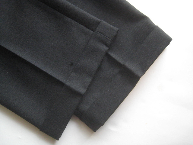  high class made in Japan!! J Press J.PRESS* plain manner check pattern wool 3. button suit black black 94-80-175 absolute size M J Press 