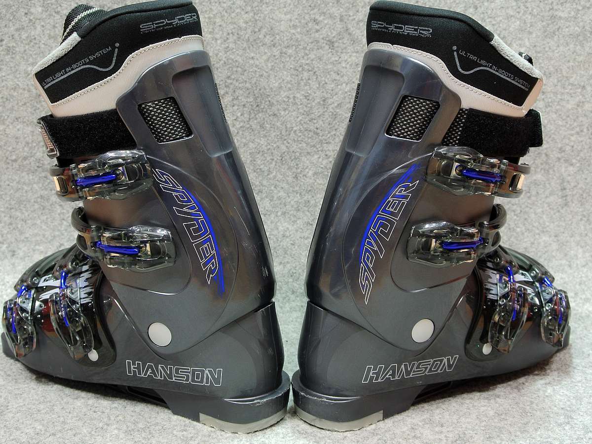 HANSON ハンソン SPYDER スキーブーツ USED美品 [カラー グレー HANSON ハンソン SPYDER スキーブーツ USED美品 [カラー グレー