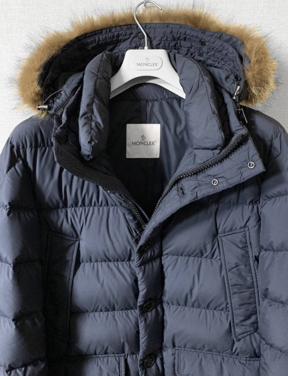 国内正規品 MONCLER AYMON モンクレール ファー ダウンジャケット 4