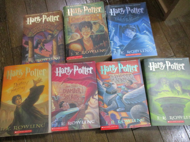 harry potter　ハリーポッター　全巻セット　七冊　洋書　英語 匿名配送