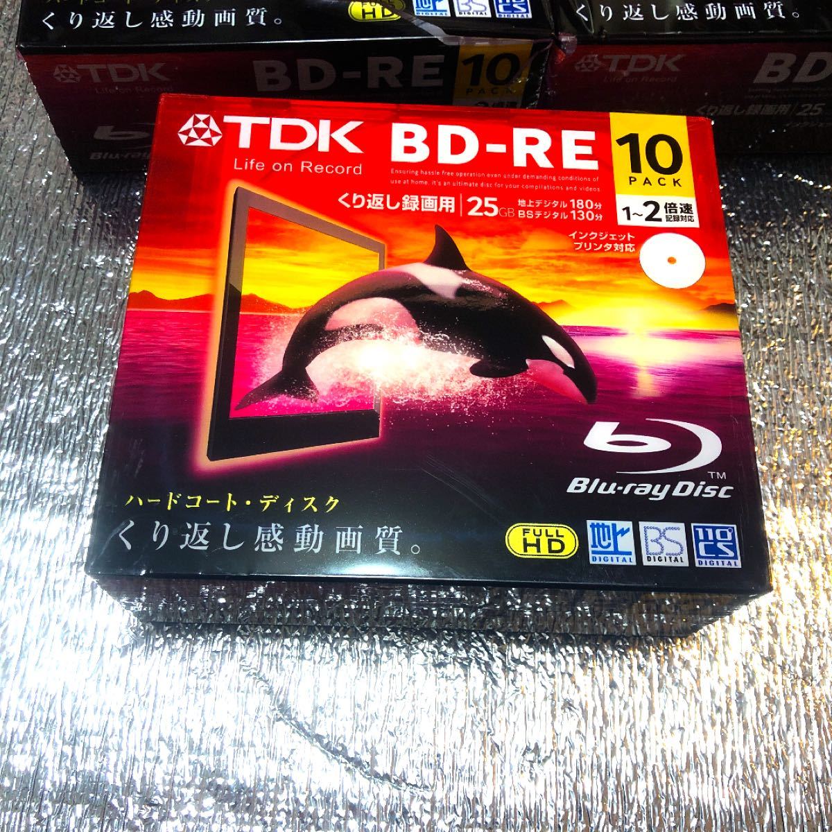 TDK BEV25PWA10A TDK BD-RE  25GB 繰り返し BD-RE 録画用ブルーレイディスク TDK