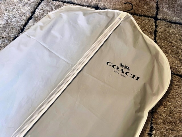 【新品】COACH(コーチ)　メンズコート　★ブラック★未使用★正規店舗購入★COACH専用カバー・ハンガー付き★高級_画像2