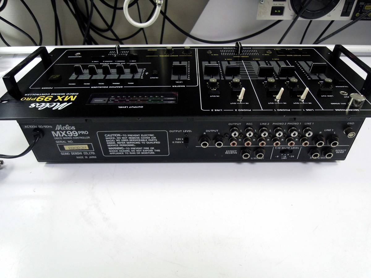 melos MX 99 PRO DJミキサー vestax melos MX 99 PRO DJミキサー vestax stpVestaxのDJミキサー