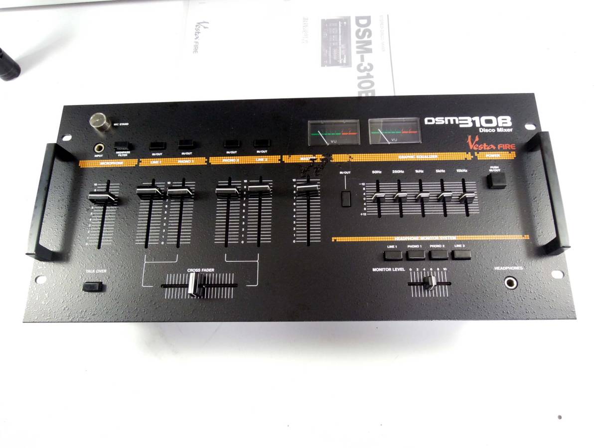 VESTAX DSM-310B ヴィテージDJミキサー ベスタクス