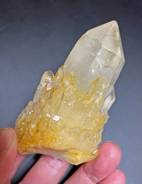  сильный ... энергия. кристалл madaga Skull производство натуральный золотой hi-la- свеча кварц длина примерный 10.3cm× ширина примерный 6.3cm× ширина примерно 5cm вес 272g