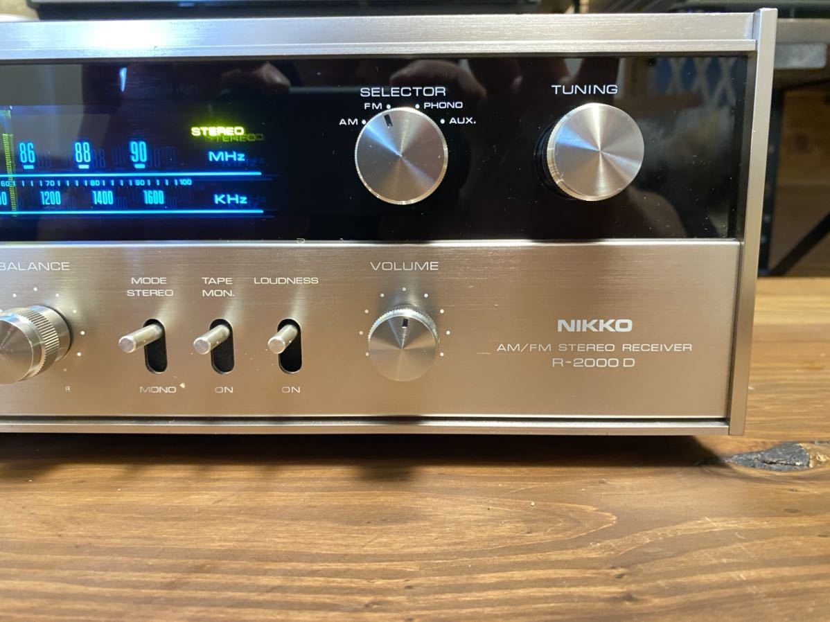 Yahoo!オークション - 希少 NIKKO ニッコー R-2000D ステレオ Yahoo!オークション - 希少 NIKKO ニッコー R-2000D ステレオ