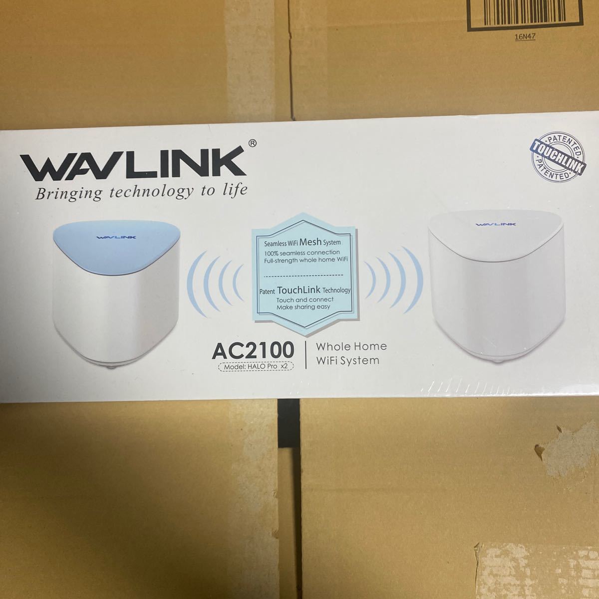 【新品未開封】WAVLINK 無線LANルーター AC2100 11ac 1733＋300 Mbps ルーター+サテライトセット