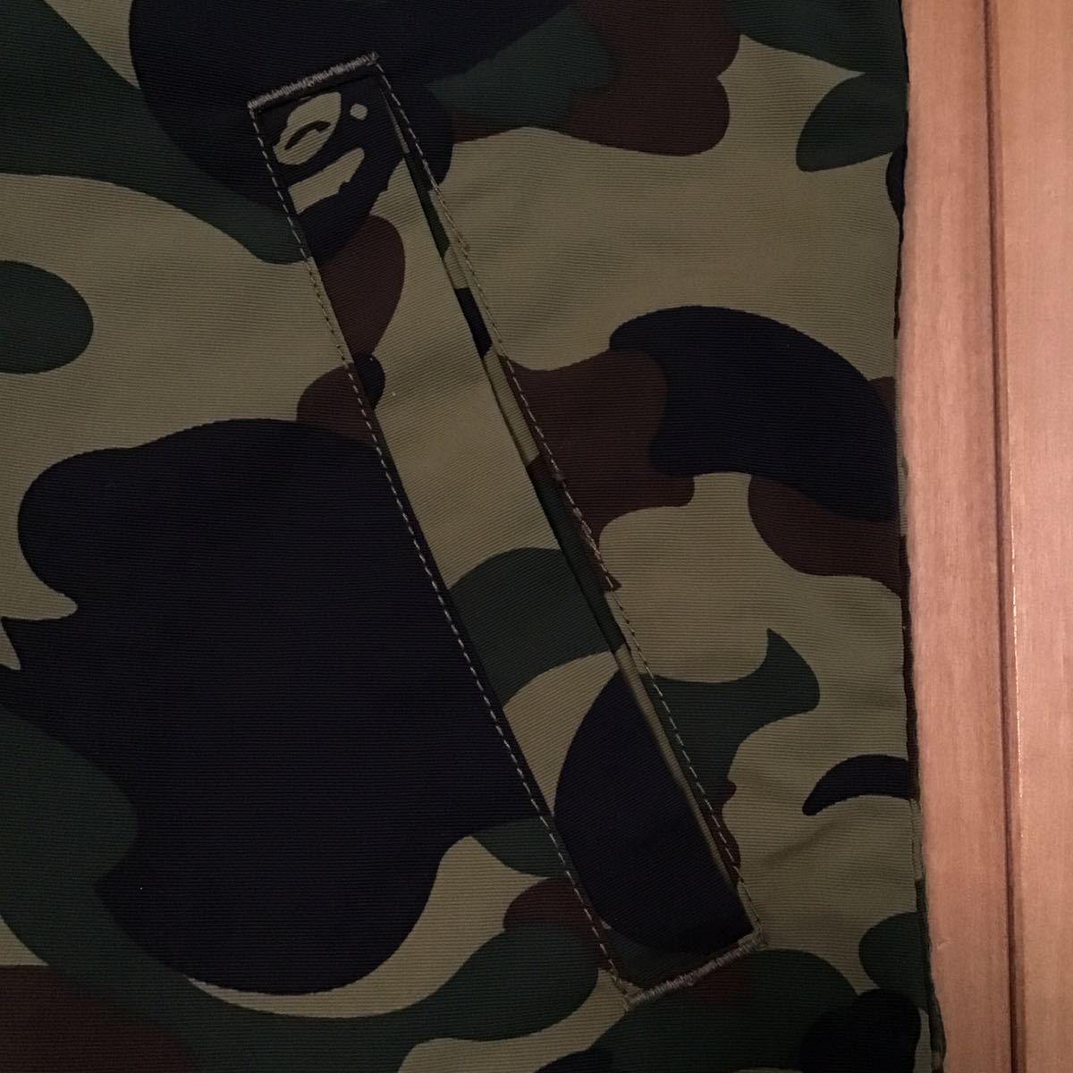 ★美品★ カレッジロゴ コーチジャケット Sサイズ 1st camo green a bathing ape BAPE coach jacket エイプ ベイプ アベイシングエイプ j2j_画像6