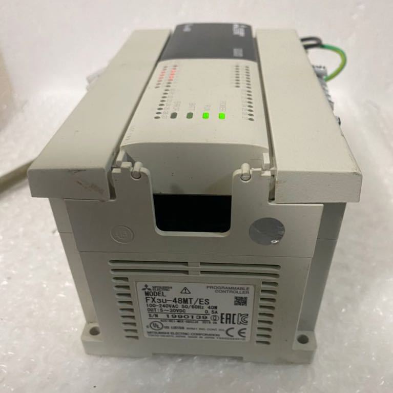 三菱電機 通電確認済MITSUBISHI 三菱 シーケンサー PLC 品 FX3U-48MT