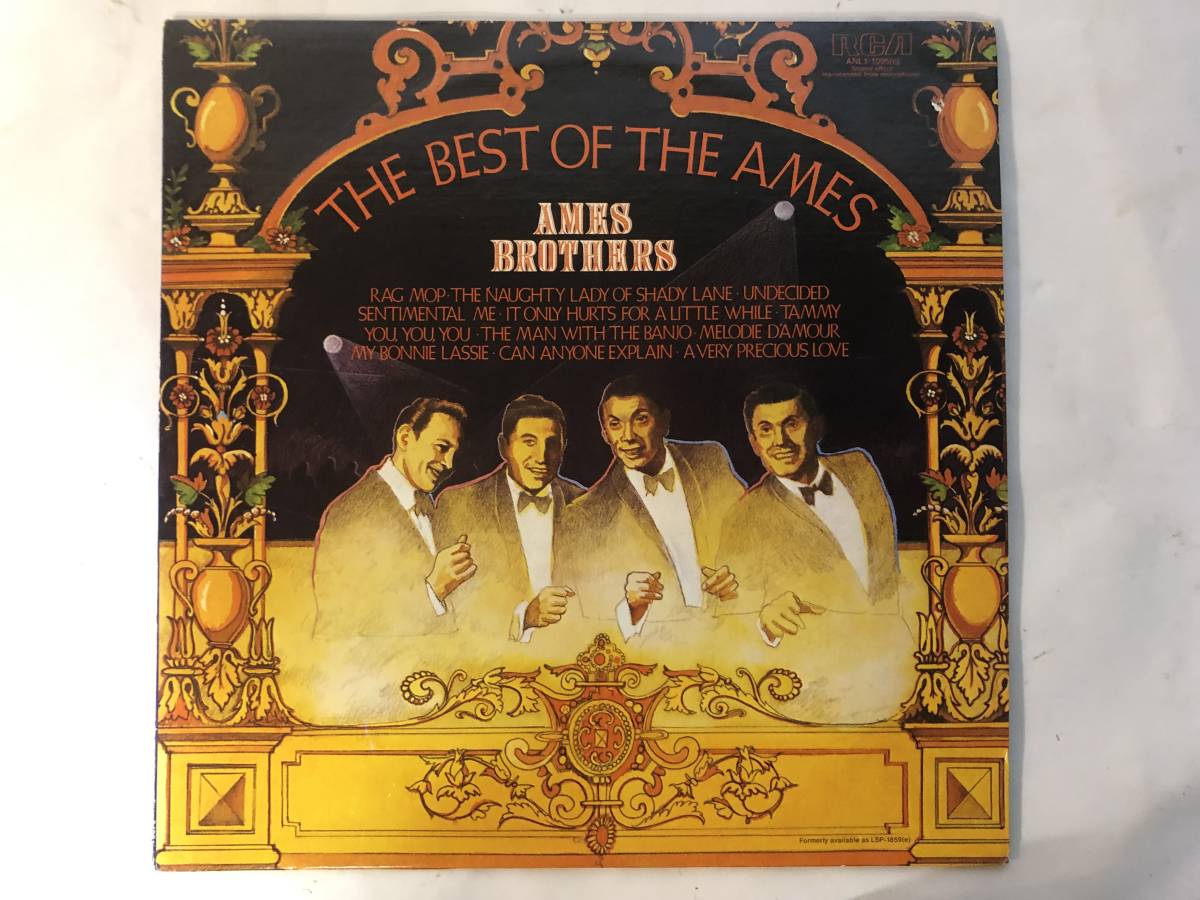 20107S US盤 12inch LP★AMES BROTHERS/THE BEST OF THE AMES★ANL1-1095_画像1