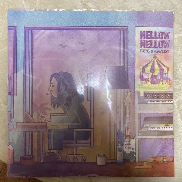 レコード　LP 新品未開封　変態紳士クラブ　Mellow Mellow GeG's Playlist wilywnka ak-69 KOHH yellow bucks