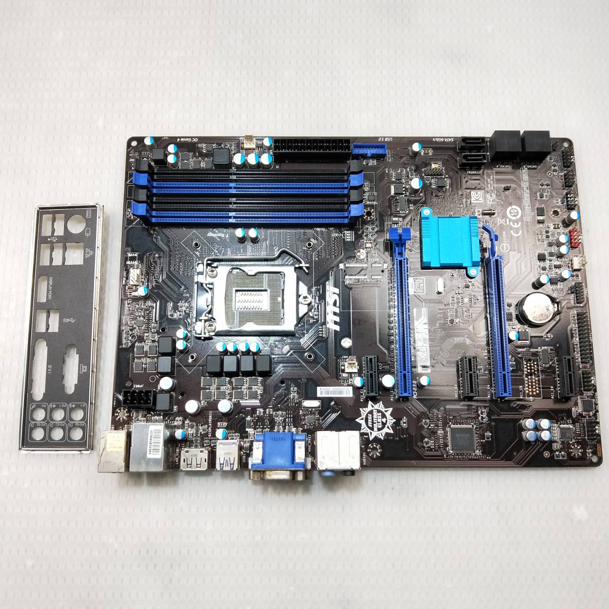 正規品販売! 【中古パーツ】BIOS確認のみ、MSI □MB852 マザーボード