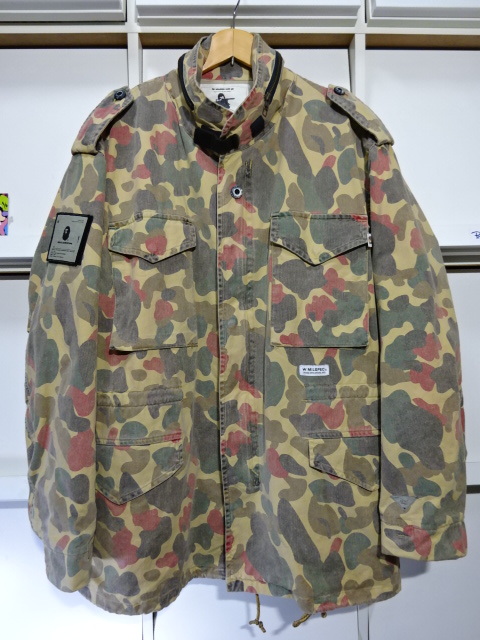 Yahoo!オークション - 初期 A BATHING APE M-65 ジャケット w...