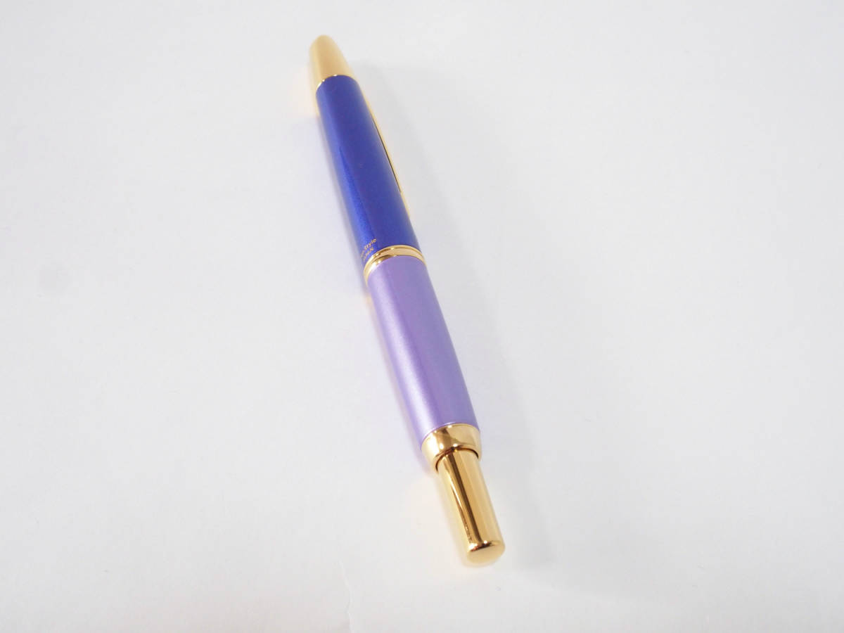 ナガサワ文具店限定 PILOT キャップレス万年筆 紫陽花 ゴールド 正規 ...