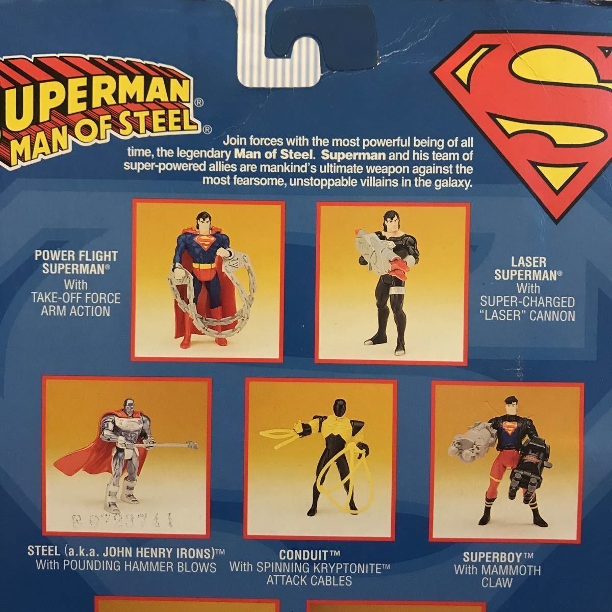 スーパーマン MAN OF STEEL フィギュア スーパーマンVSマサカー オリジナルコミック付き 未使用自宅保管 アメリカンキャラクター アメコミ_画像7