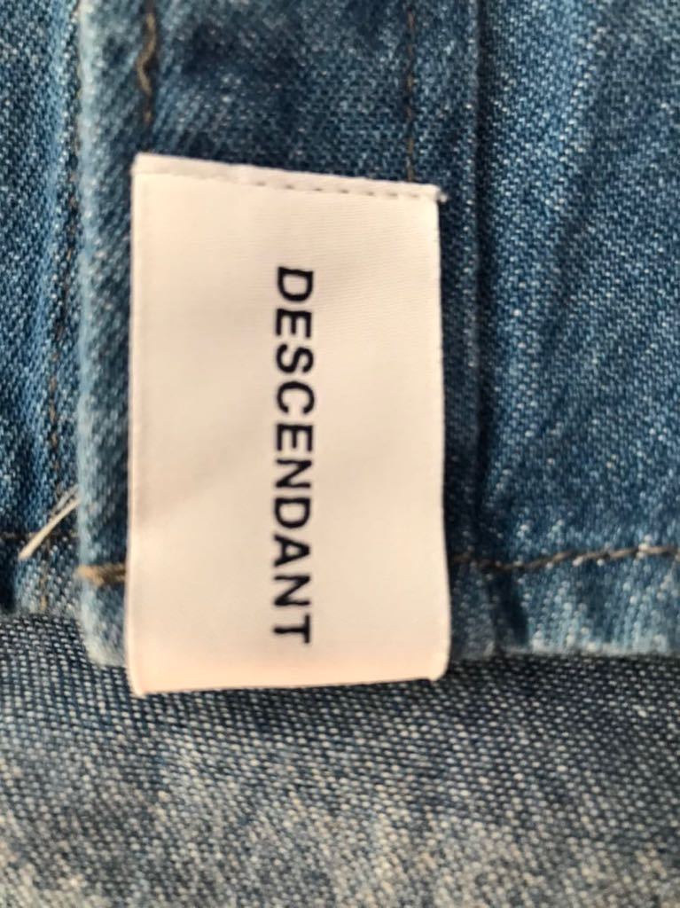 DESCENDANT ALLEN DENIM LS SHIRT ディセンダント アレン デニム