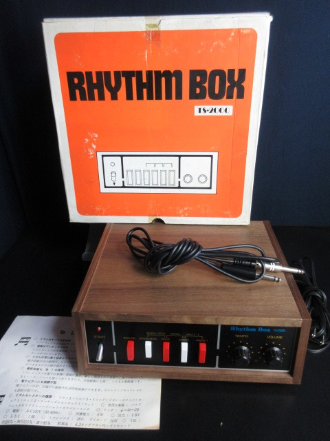 【RHYTHM BOX/ TS-2000】リズムマシン /ドラムマシン /音響機材 /オーディオ