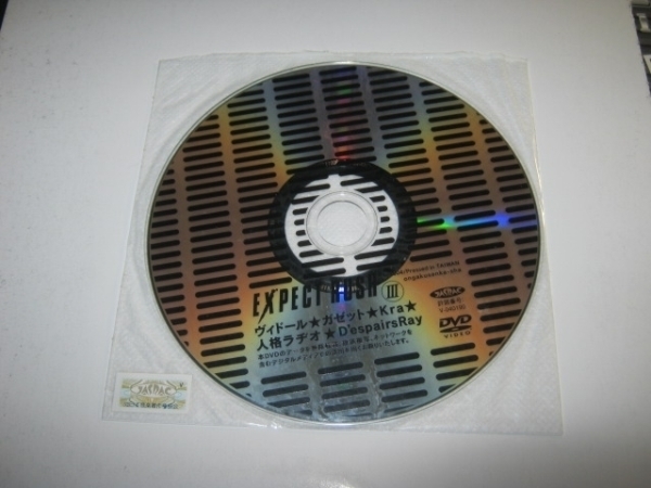 EXPECT RUSH Ⅲ　本+DVD GAZETTE D’espairs Ray ヴィドール Kra_画像3