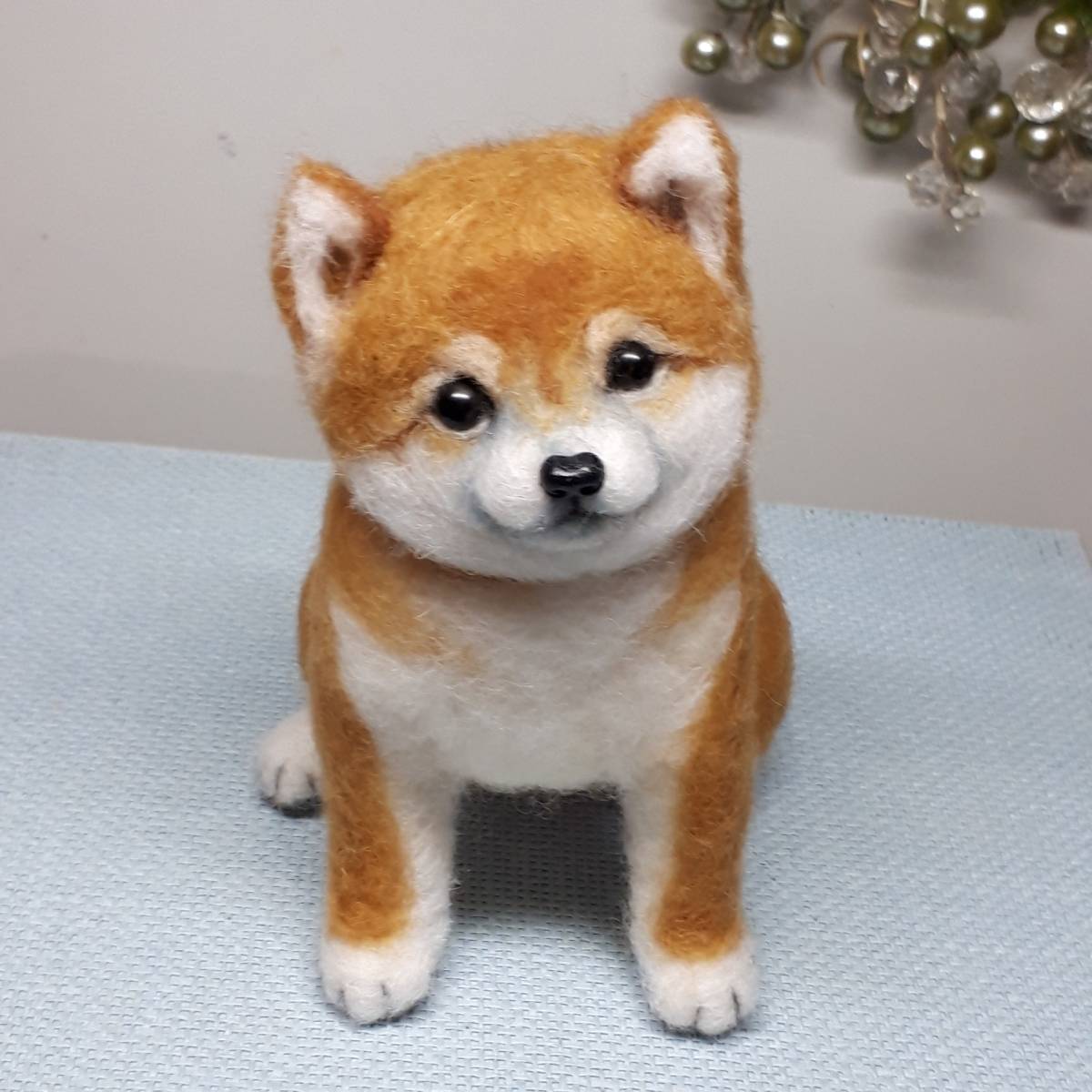 Yahoo!オークション - 羊毛フェルト 犬 柴犬 子犬 Yahoo!オークション - 羊毛フェルト 犬 柴犬 子犬