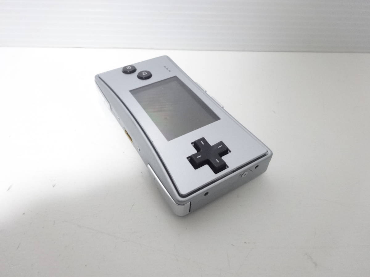 Nintendo　任天堂　GAME BOY micro　OXY-001　動作未確認　S9128_画像4