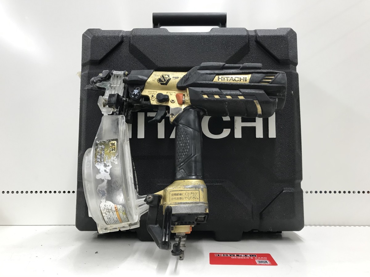 ジャンク品】 HiKOKI(旧日立工機) 高圧ねじ打機 使用ねじ長さ25~41mm