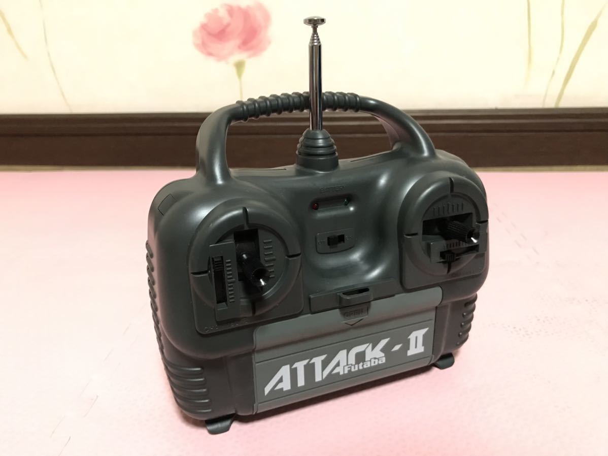 送料無料　Futaba ATTACK-Ⅱ ラジコン　コントローラー　フタバ