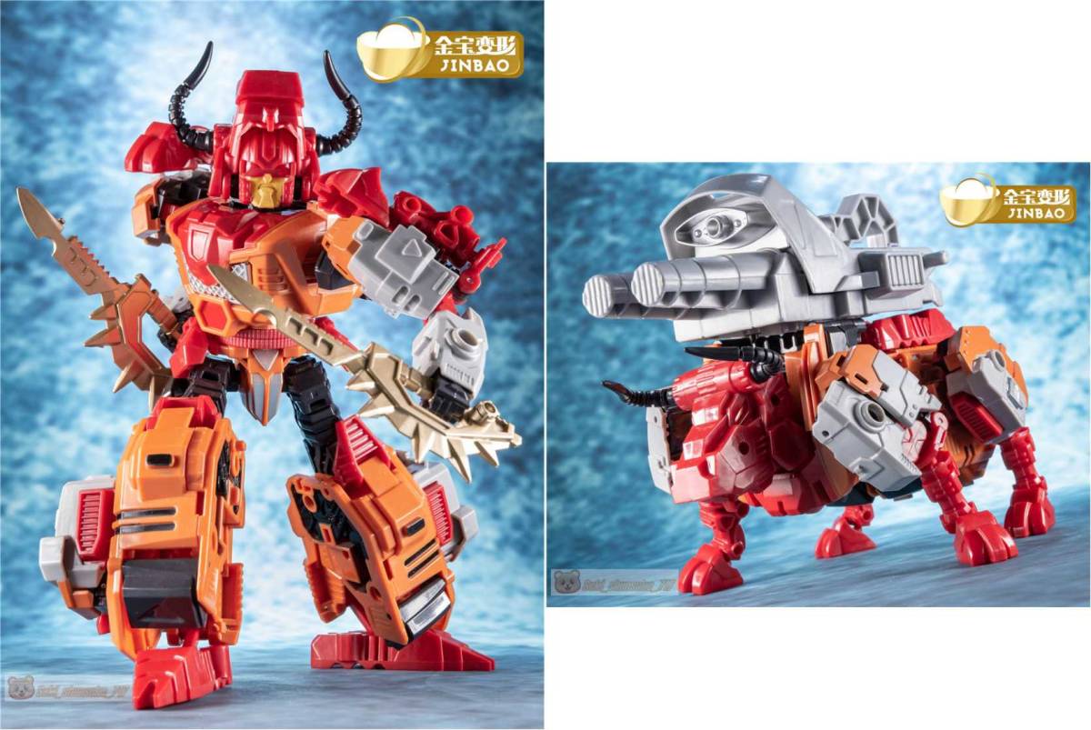 【JINBAO/金宝】高さ45cm DF-01 BEAST KING Predaking アニマトロン 完成品 変形 フィギュア トランスフォーマー 新品_画像8