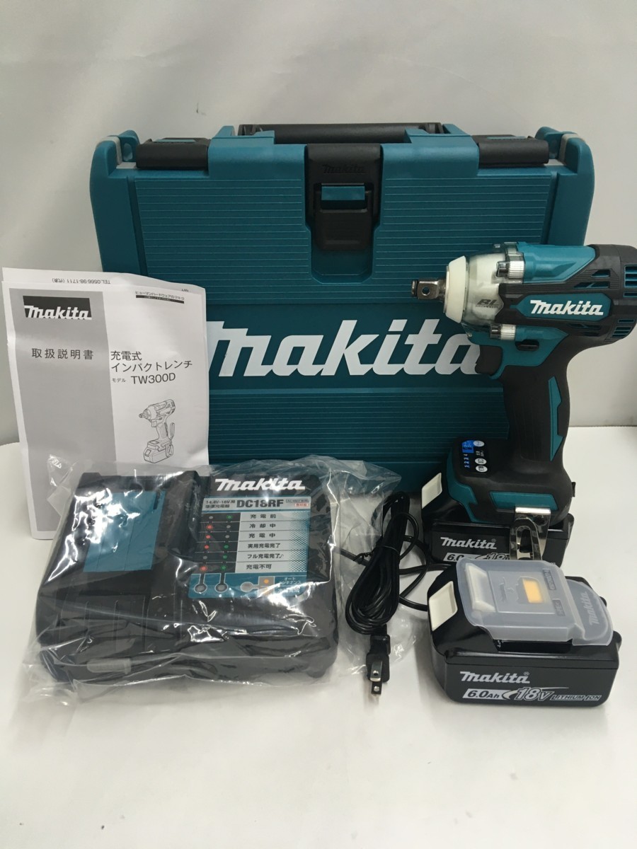 ⑤ 未使用品 電動工具 マキタ makita 充電式インパクトレンチ 18V6Ah