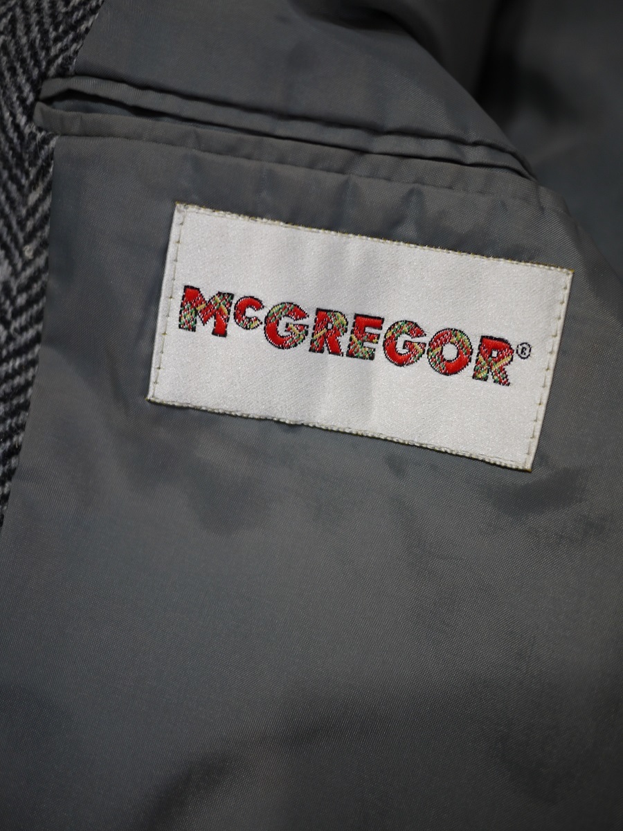 マクレガー ヘリンボーンウールジャケット McGREGOR Herringbone Wool Jacket 5293_画像5