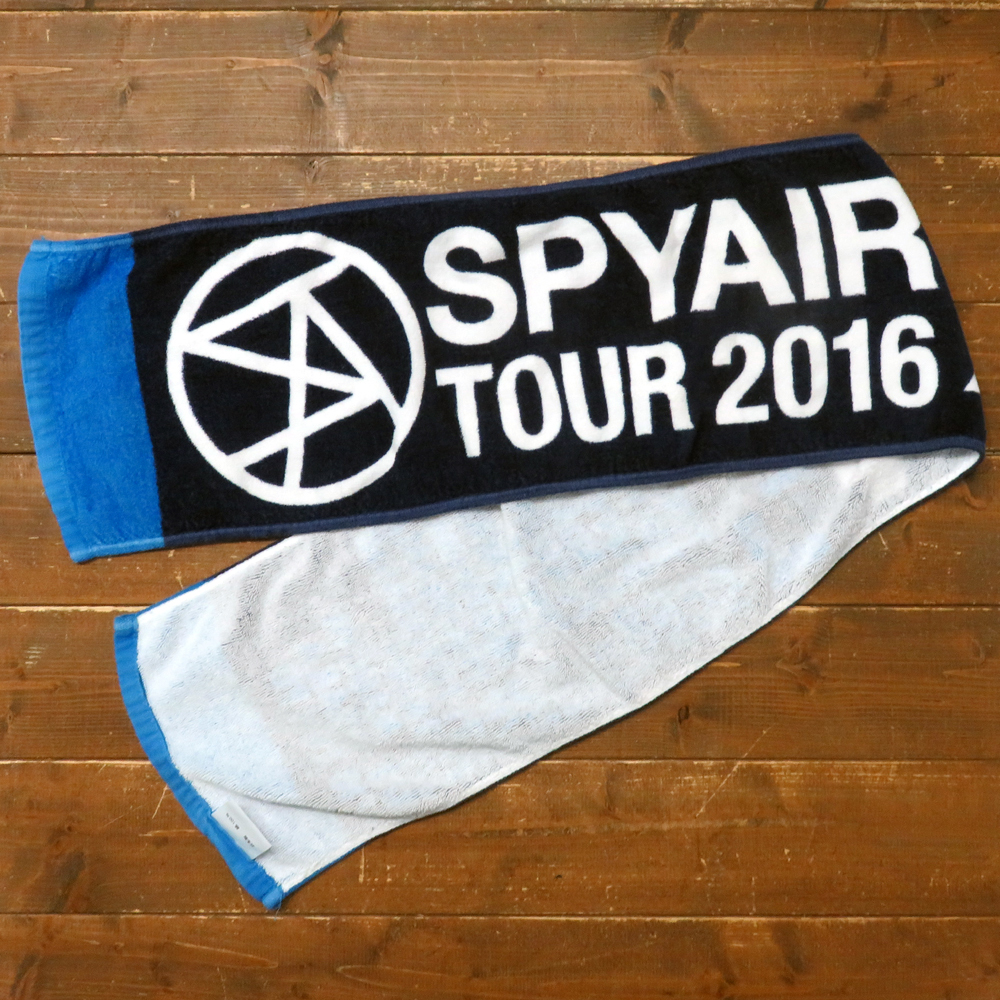 中古 レア◆SPYAIR TOUR 2016 4 スパイエアー マフラータオル グッズ ツアータオル バンド バンドタオル ロック ライブ 思い出の品 _画像2