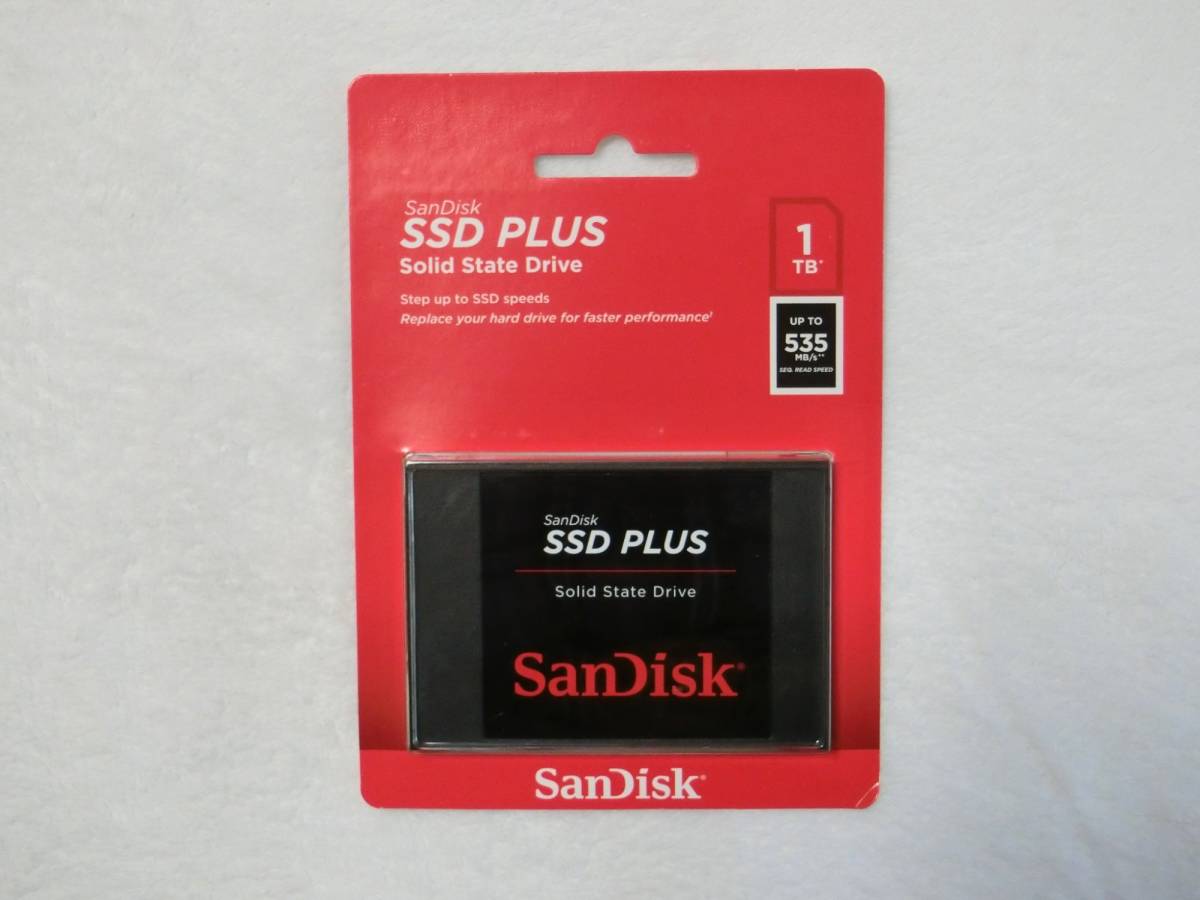 SanDisk SSD PLUS 2.5inch 1TB SDSSDA-1T00-G26【送料込】
