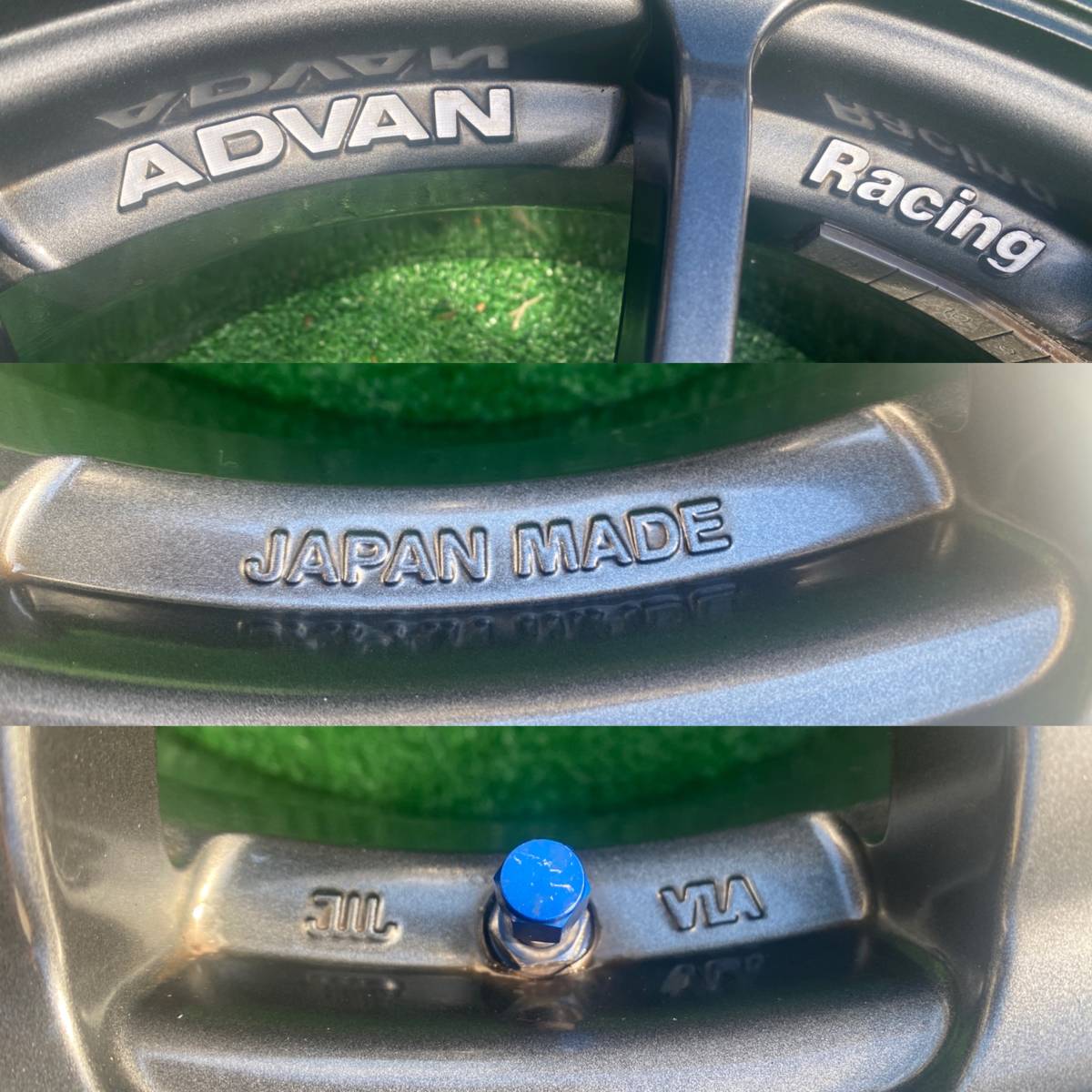 美品☆YOKOHAMA WHEEL/ADVAN Racing RZ(アドバンレーシング) ブロンズ