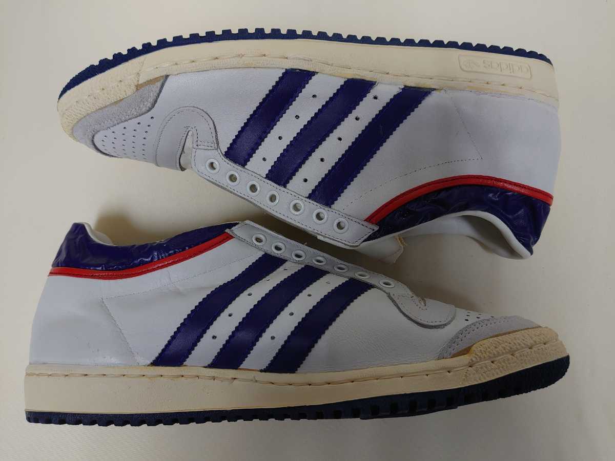 Yahoo!オークション - 1980年代 ADIDAS TOP TEN LO WHITE×N.BLUE Yahoo!オークション - 1980年代 ADIDAS TOP TEN LO WHITE×N.BLUE