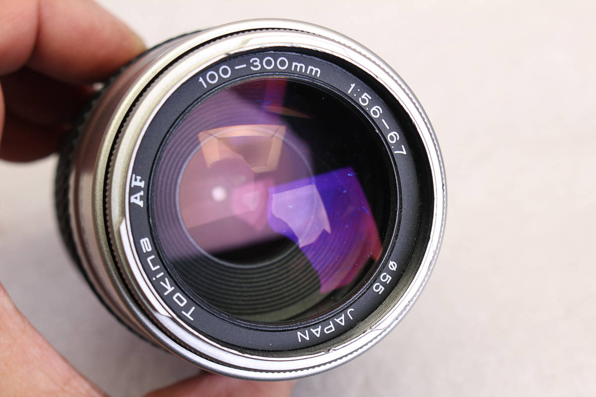 送料520円。中古。トキナー　AF　100-300mmf5.6-6.7　αマウント 管理B5　9879_画像3