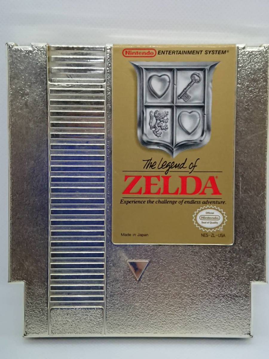 優れた品質 ゼルダの伝説　英語版（北米）　正規品　The Legend of ZELDA NES アクション
