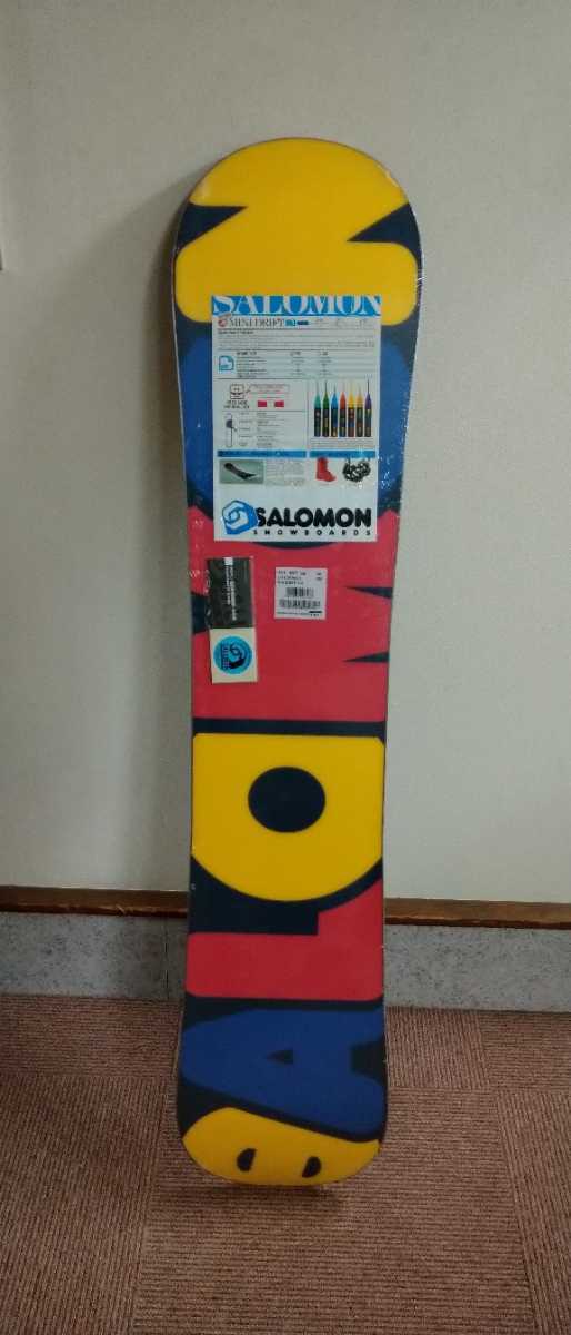スノーボー⒅ ヤフオク! SALOMON MINI DRIFT 143cm - 新品 スノーボード などありま