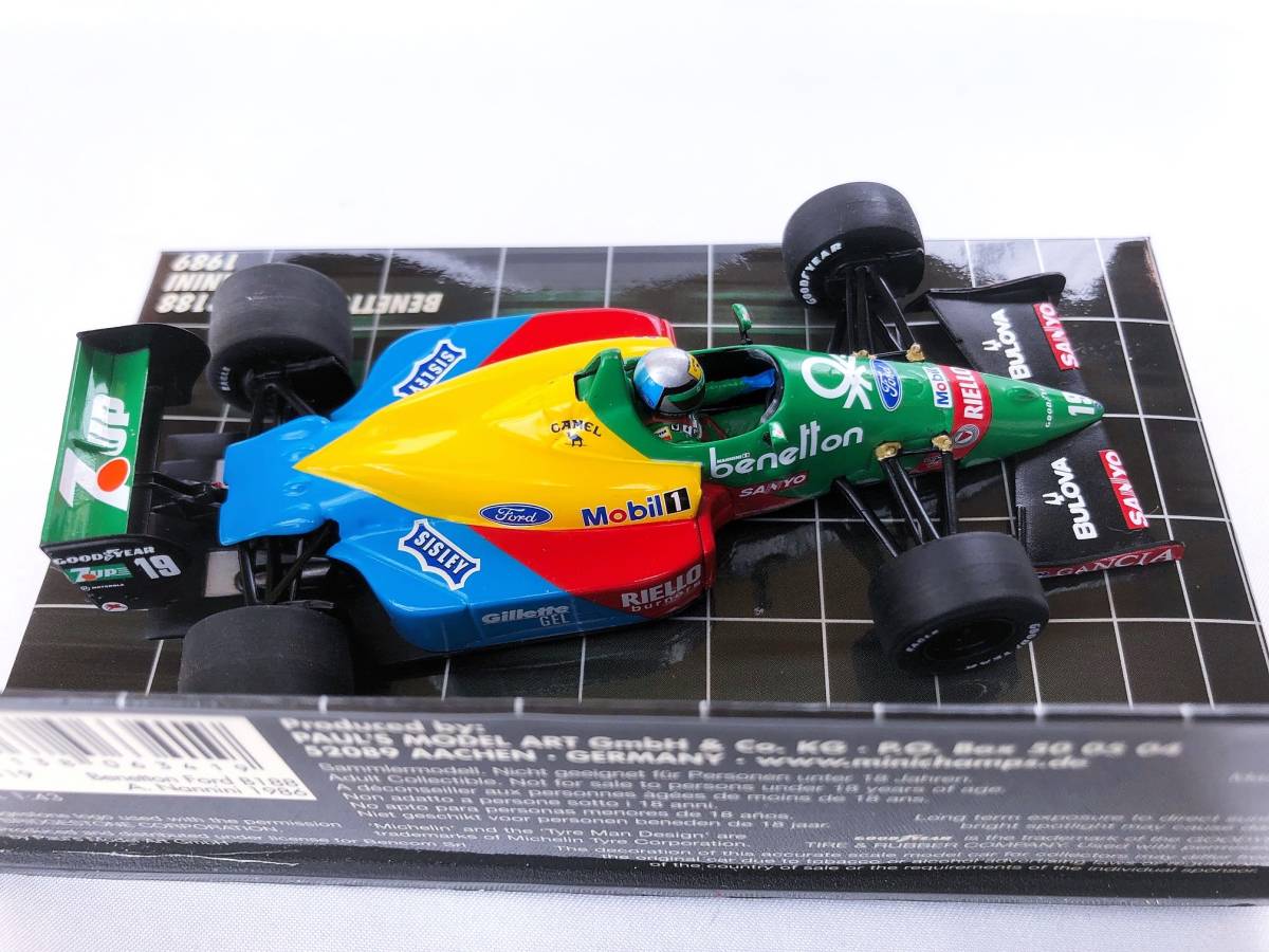 ベネトン B189 フォード 1989年 日本GP A.ナニーニ ミニチャンプス 1 ...